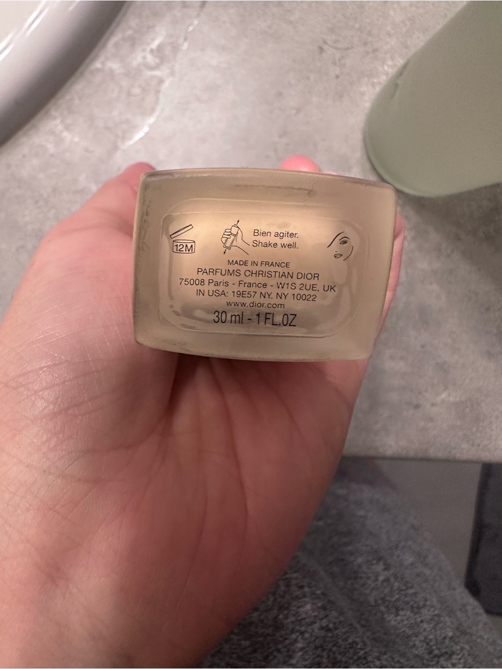 Dior Liquid Foundation in Warm Beige